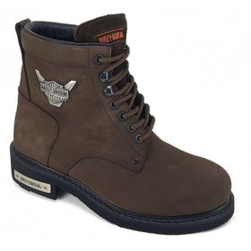 Harley Davidson Gibson Kahverengi Nubuk Kadın Bot