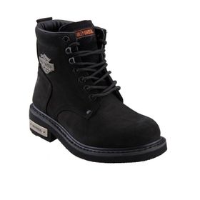 Harley Davidson Gibson Kahverengi Nubuk Kadın Bot