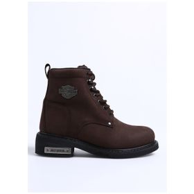 Harley Davidson GIBSON Nubuk Koyu Kahve Erkek Bot