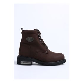 Harley Davidson GIBSON Nubuk Koyu Kahve Erkek Bot