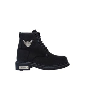 Harley Davidson Gibson Siyah Nubuk Kadın Bot