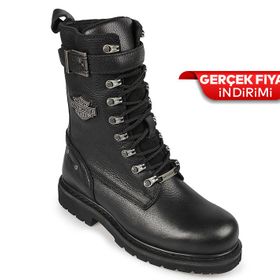Harley Davidson Gladis Siyah Kadın Bot