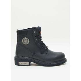 Harley Davidson Jim 025M0128 Deri Siyah Erkek Bot