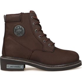 Harley Davidson Jim Koyu Kahverengi Nubuk Erkek Bot