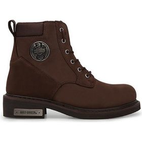 Harley Davidson Jim Koyu Kahverengi Nubuk Erkek Bot
