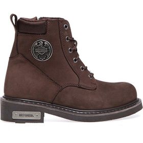 Harley Davidson Jim Koyu Kahverengi Nubuk Erkek Bot