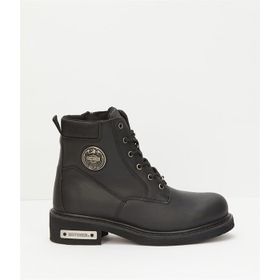 Harley Davidson Jim Siyah Nubuk Erkek Bot