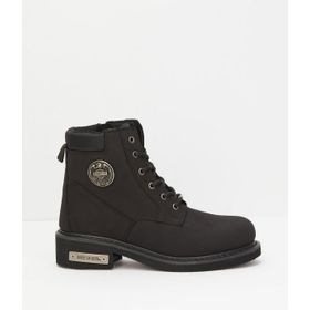 Harley Davidson Jim Siyah Nubuk Erkek Bot