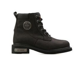 Harley Davidson Jim Siyah Nubuk Erkek Bot