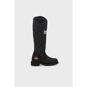 Harley Davidson Laconia 646H 025G100074 Siyah Nubuk Kadın Çizmesi