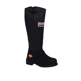 Harley Davidson Laconıa Hı 646 Siyah Nubuk Kadın Çizme