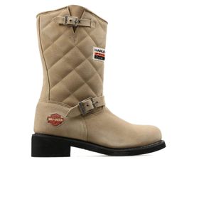 Harley Davidson Laconia Krem Unisex Çizmesi