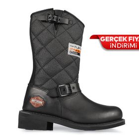 Harley Davidson Laconia Siyah Kadın Bot