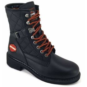 Harley Davidson New Worker 025G0078 Siyah Kadın Bot