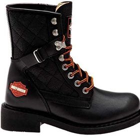 Harley Davidson New Worker 025G0078 Siyah Kadın Bot