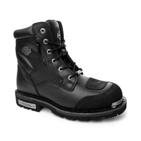 Harley Davidson RENSHAW Siyah Nubuk Erkek Bot