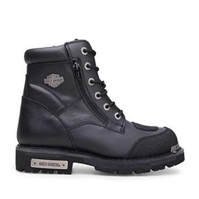 Harley Davidson RENSHAW Siyah Nubuk Erkek Bot