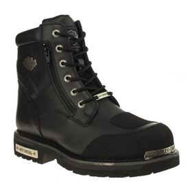 Harley Davidson RENSHAW Siyah Nubuk Erkek Bot