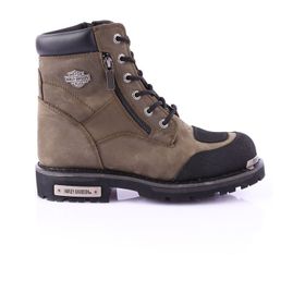Harley Davidson RENSHAW Siyah Nubuk Erkek Bot