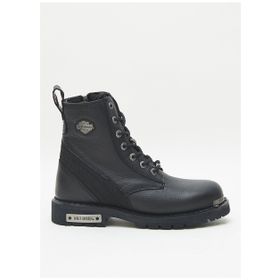 Harley Davidson REYES BLACK BAS EX Deri Siyah Erkek Bot