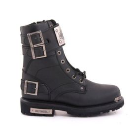 Harley Davidson Ricketson Siyah Erkek Bot