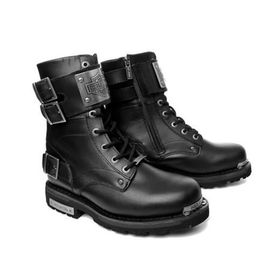 Harley Davidson Ricketson Siyah Erkek Bot