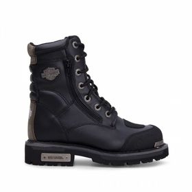 Harley Davidson Riddick Siyah Deri Erkek Bot