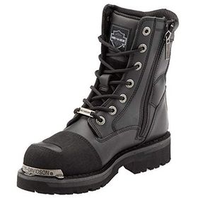 Harley Davidson Riddick Siyah Deri Erkek Bot