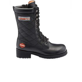 Harley Davidson Rose Siyah Kadın Bot