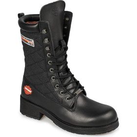 Harley Davidson Rose Siyah Kadın Bot