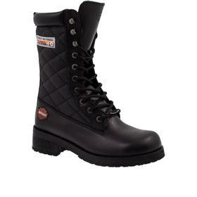 Harley Davidson Rose Siyah Kadın Bot