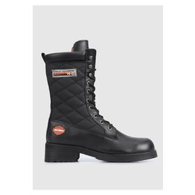 Harley Davidson Rose Siyah Kadın Bot