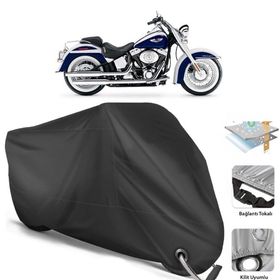 Harley Davidson Softail Deluxe Flstnı Motor Brandası