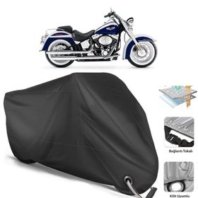 Harley Davidson Softail Deluxe Flstnı Motor Brandası