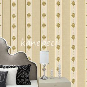 Harmony 163-A Çizgili Damask Duvar Kağıdı