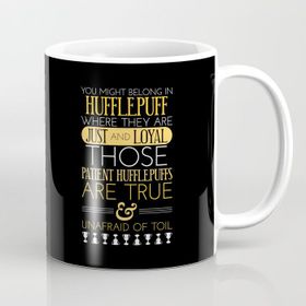 Harry Hufflepuff Porselen Kupa Bardak