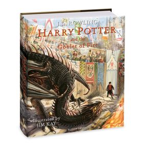 Harry Potter and the Goblet of Fire -Illustrated Edition - J. K. Rowling