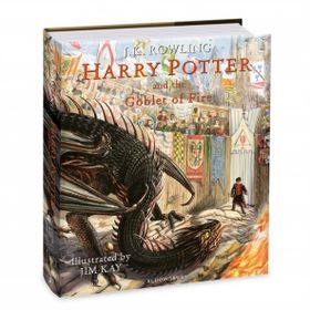 Harry Potter and the Goblet of Fire -Illustrated Edition - J. K. Rowling