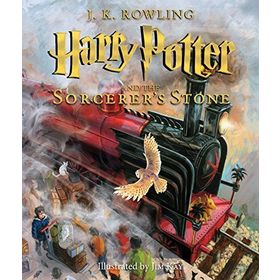 Harry Potter and the Sorcerer's Stone: The İllustrated Edition Harry Potter 1 Book