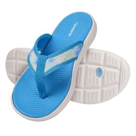 Harssidanzar HL204US Flip Flops Mavi Tanga Kadın Sandalet