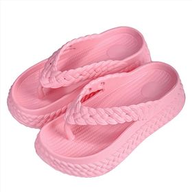 Harssidanzar HL219EU Pembe Parmak Arası Kadın Terlik