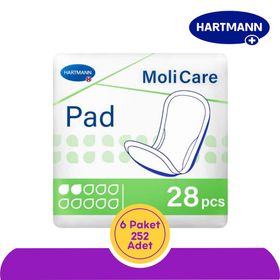 Hartmann MoliCare Pad 2 Damla Small 28 Adet 6 Paket Mesane Pedi