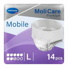 Hartmann MoliCare Premium Mobile 8 Damla Mor Paket L 4x14'lü Emici Külot