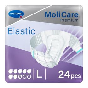 Hartmann MoliCare Premium Slip Super Plus 8 Damla Mor Paket L 3x24'lü Hasta Bezi