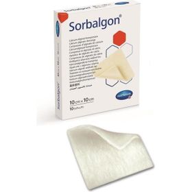 Hartmann Sorbalgon Hidroaktif 10x10 cm 10 Adet Yara Bakım Örtüsü