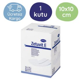 Hartmann Zetuvit E Akıntılı Yaralar İçin Emici 10x10 cm 10 Adet Yara Örtüsü