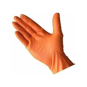 Has-Pet 50'li Masterforce Turuncu Nitril Eldiveni