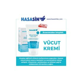 Hasasin 50 ml Vücut Kremi