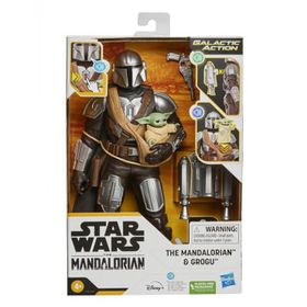 Hasbro F5194 Star Wars Galactic Action The Mandalorian ve Grogu Figür