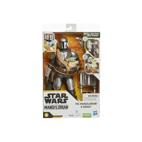 Hasbro F5194 Star Wars Galactic Action The Mandalorian ve Grogu Figür